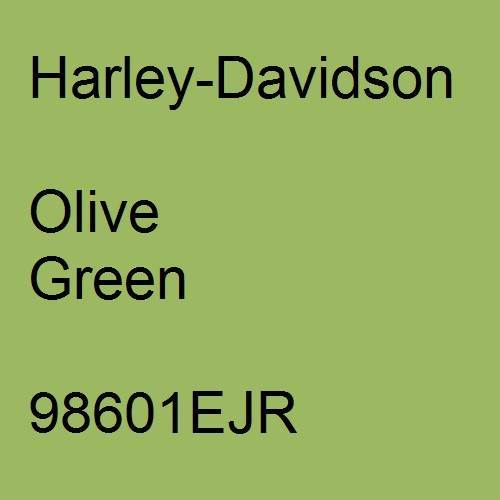 Harley-Davidson, Olive Green, 98601EJR.